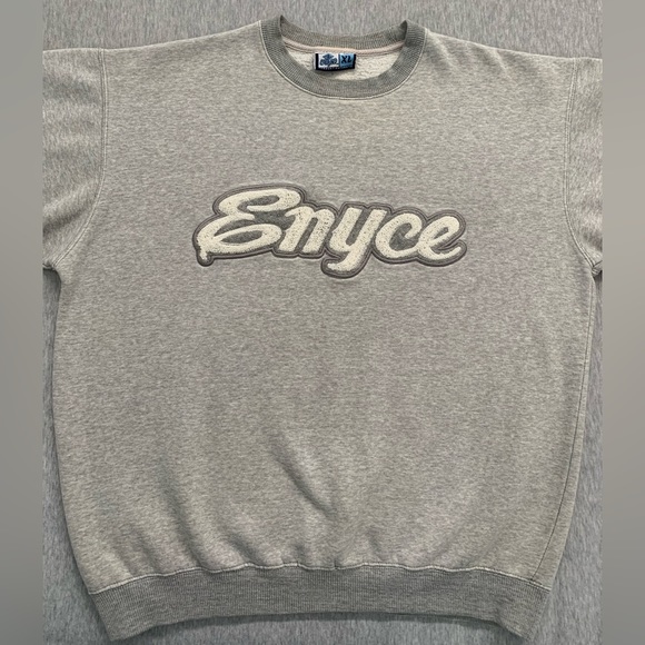 Vintage Chenille Enyce Crewneck  Sweatshirt - Picture 4 of 13